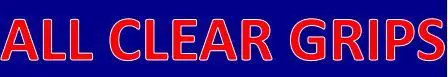 A blue banner with red letters that say " gear ".